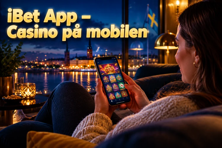 iBet App - Casino på mobilen