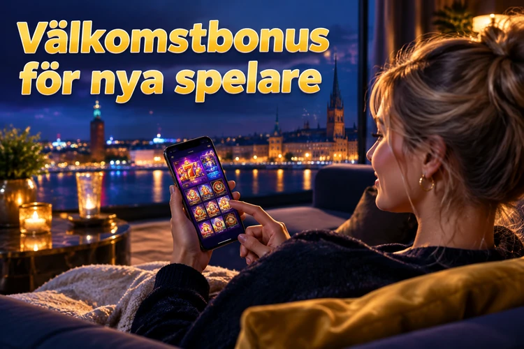 Välkomstbonus för nya spelare