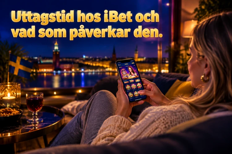 Uttagstid hos iBet och vad som påverkar den