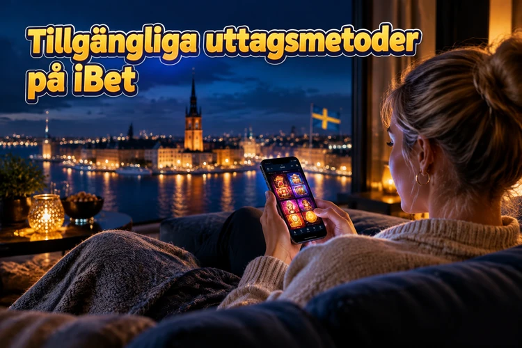 Tillgängliga uttagsmetoder på iBet